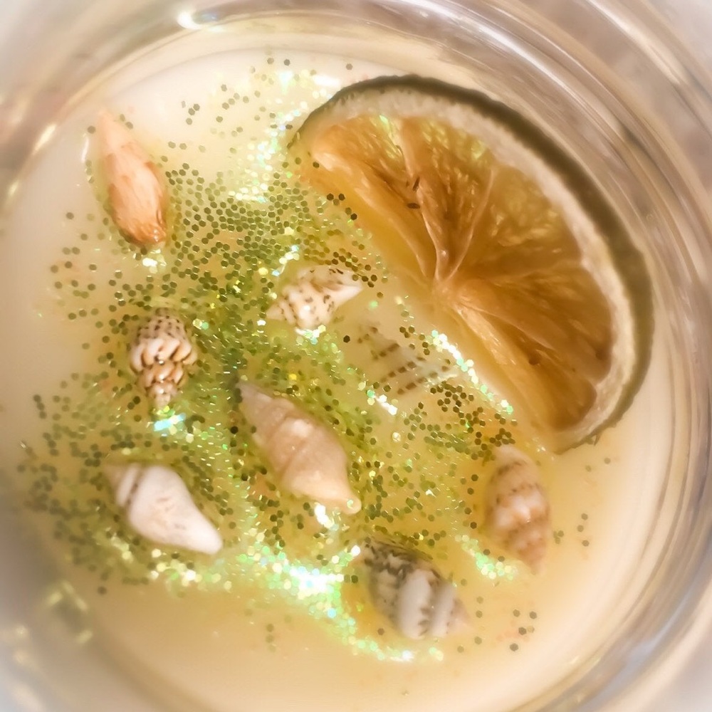 Handmade Soy Wax Candle “Coconut Lime”